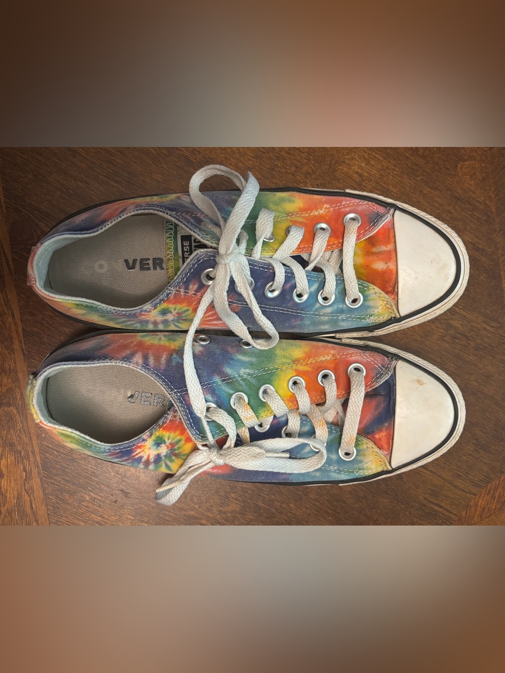 Converse Tie-Dye Canvas Sneakers - Rainbow Colors